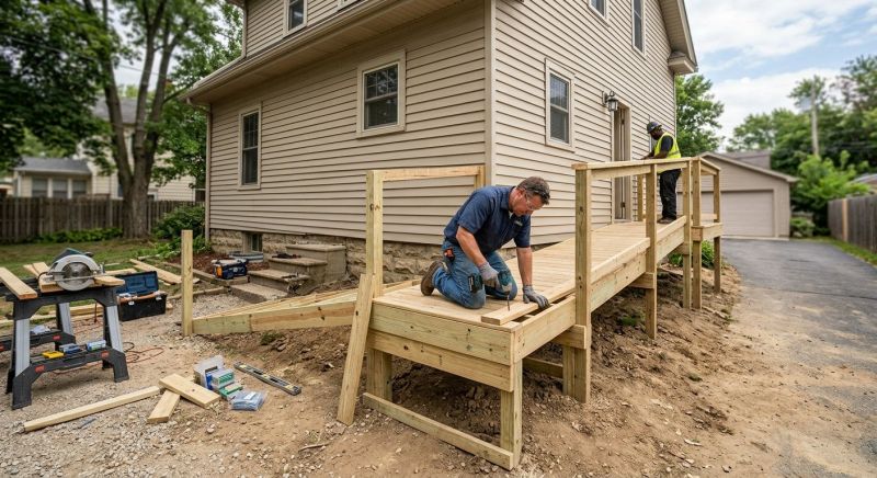Wheelchair Ramp Construction in Kansas City, KS