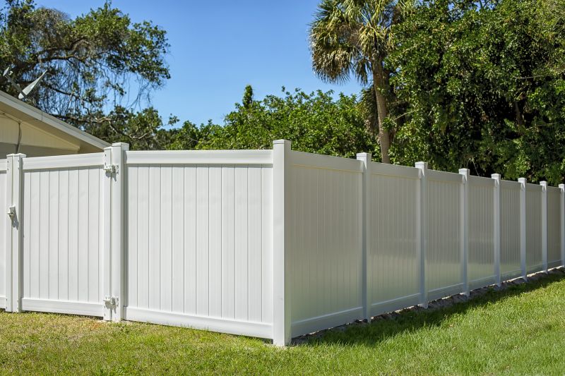 White Pvc Fence Installation in Alpharetta, GA