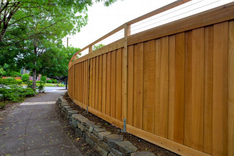Wooden Dog Fence Installation in Sacramento, CA
