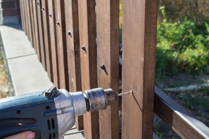 Wooden Farm Fence Installation in Pearland, TX